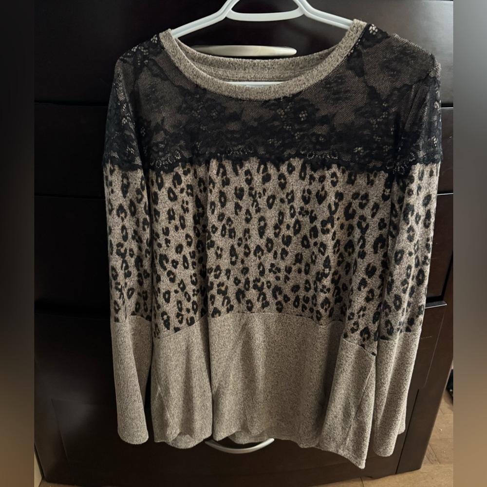 Long sleeve soft knit
